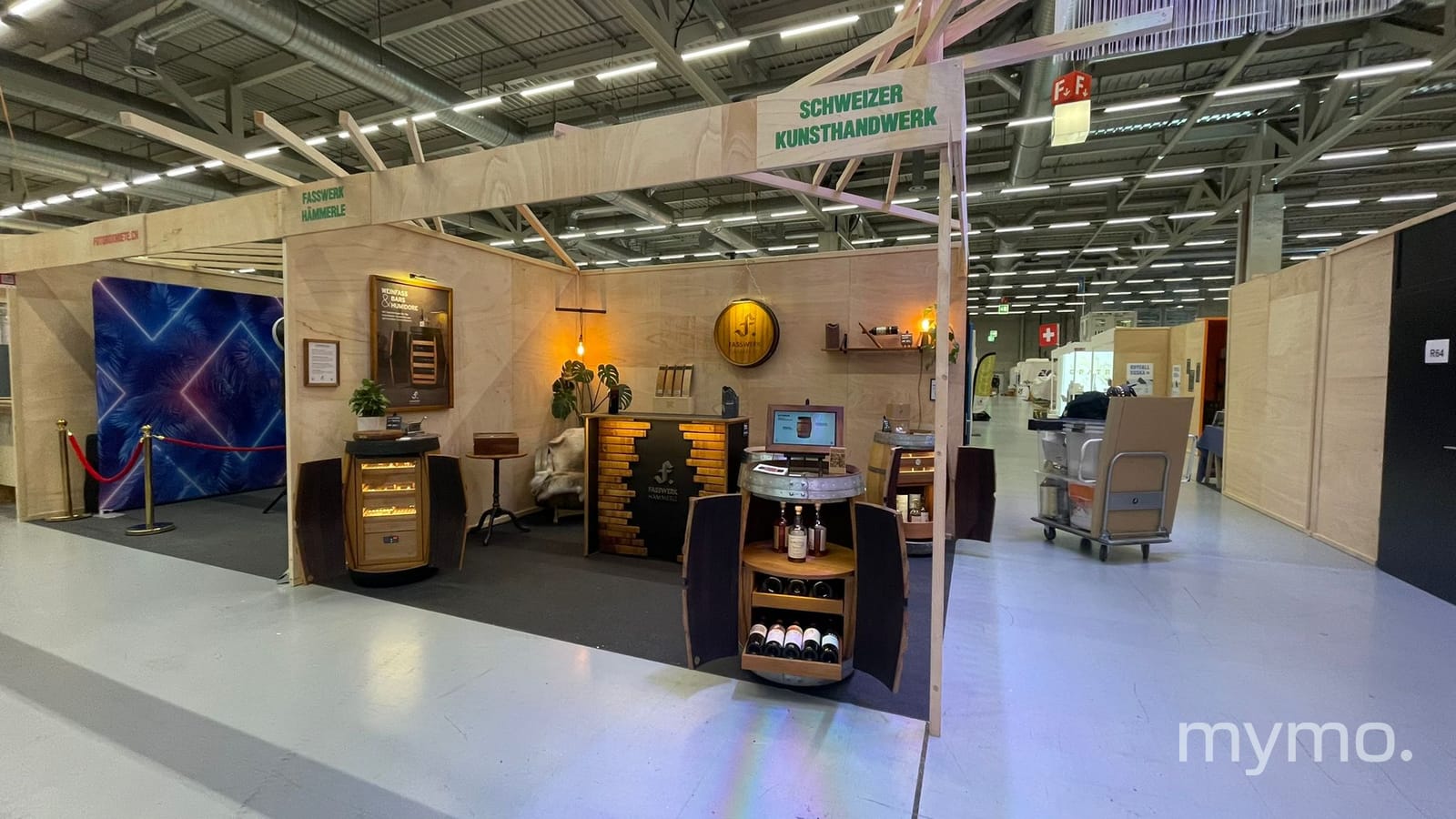 Messestand von FASSWERK an einer Messe